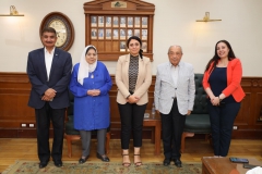 لبحث أوجه التعاون لتعميق التصنيع المحلي.. نقيب المهندسين يستقبل المدير التنفيذي لمركز تحديث الصناعة