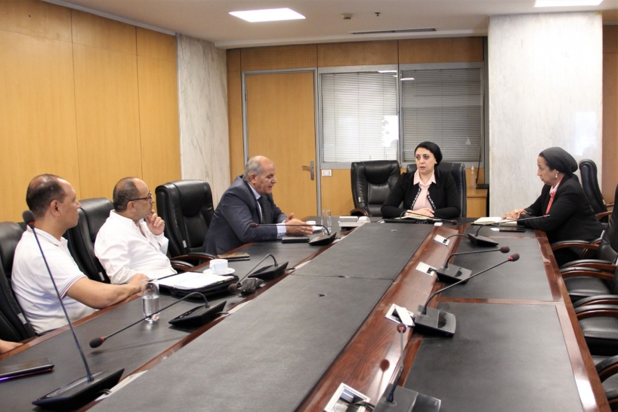 مركز تحديث الصناعة يبحث سبل التعاون مع غرفة صناعة الحرف اليدوية