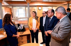 وزير التجارة والصناعة يتابع منظومة العمل بمركز تحديث الصناعة