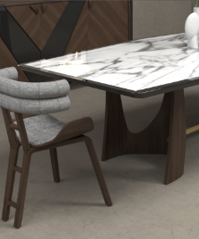Melange dining set