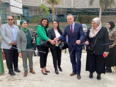 مركز تحديث الصناعة وبرنامج الأمم المتحدة الإنمائي يفتتحان محطة "طاقة شمسية" في مستشفى 57357