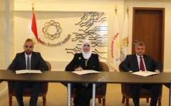 مركز تحديث الصناعة يوقع بروتوكول تعاون ثلاثي مع معهد بحوث الإلكترونيات وشركة سيراج للإضاءة