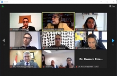 مدير تحديث الصناعة يبحث في اجتماع ميد تيست3 المشاريع المقترحة لفرص الاقتصاد الدائري في صناعة الغزل والنسيج