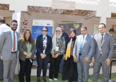 المدير التنفيذي لمركز تحديث الصناعة تشارك فى افتتاح فعاليات المهرجان الثاني للنباتات الطبية والعطرية بالفيوم