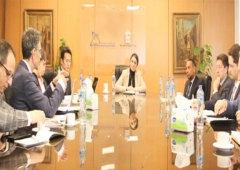 مدير تحديث الصناعة تبحث مع منظمة اليونيدو مشروع "دعم نمو التجارة والصناعة والنفاذ للأسواق"